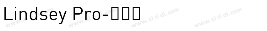 Lindsey Pro字体转换